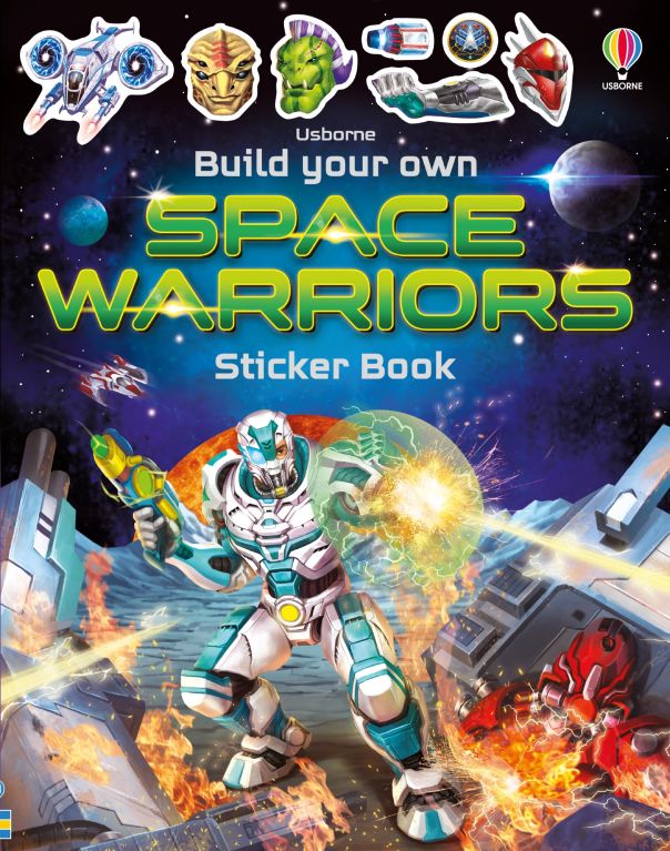 Build Your Own Sticker Book - Space Warriors - Leah Jean Boutique