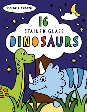 Stained Glass: Dinosaurs - Leah Jean Boutique