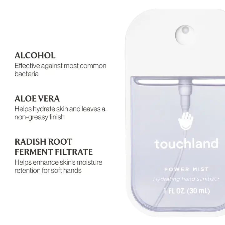 Unscented Power Mist Hydrating Hand Sanitizer - Leah Jean Boutique