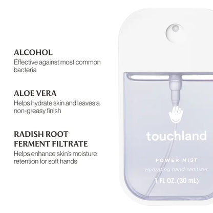 Unscented Power Mist Hydrating Hand Sanitizer - Leah Jean Boutique