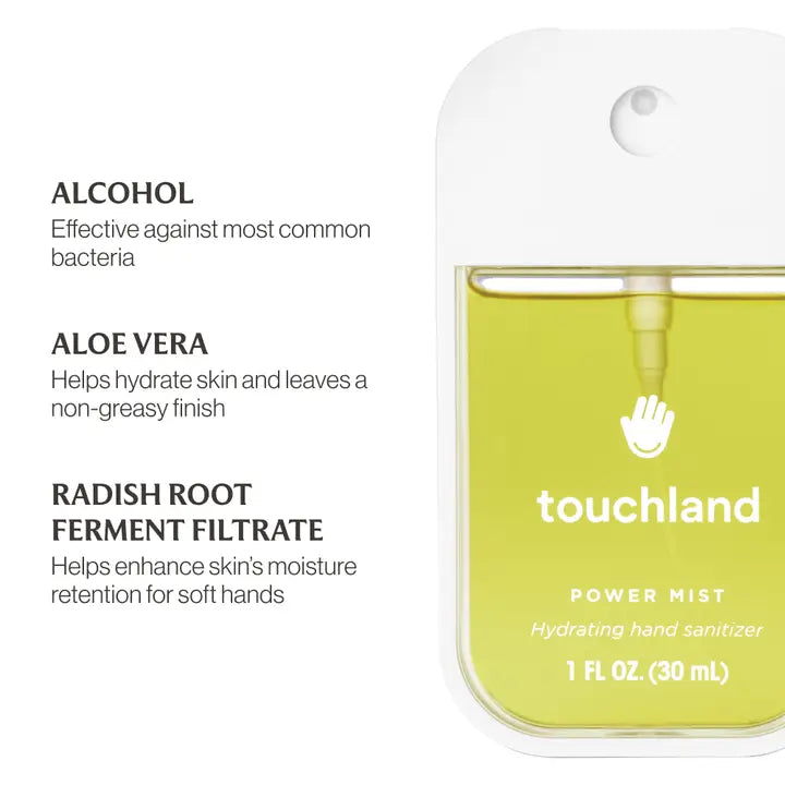 Vanilla Blossom Power Mist Hydrating Hand Sanitizer - Leah Jean Boutique