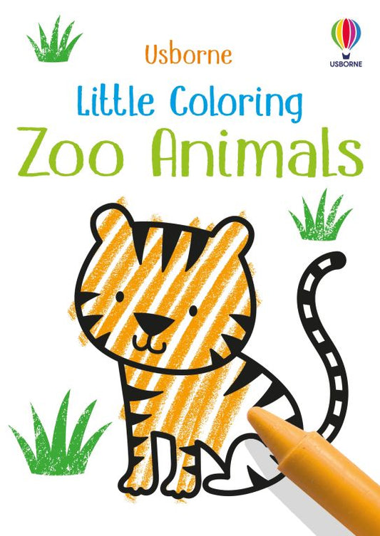 Little Coloring Book - Zoo Animals - Leah Jean Boutique