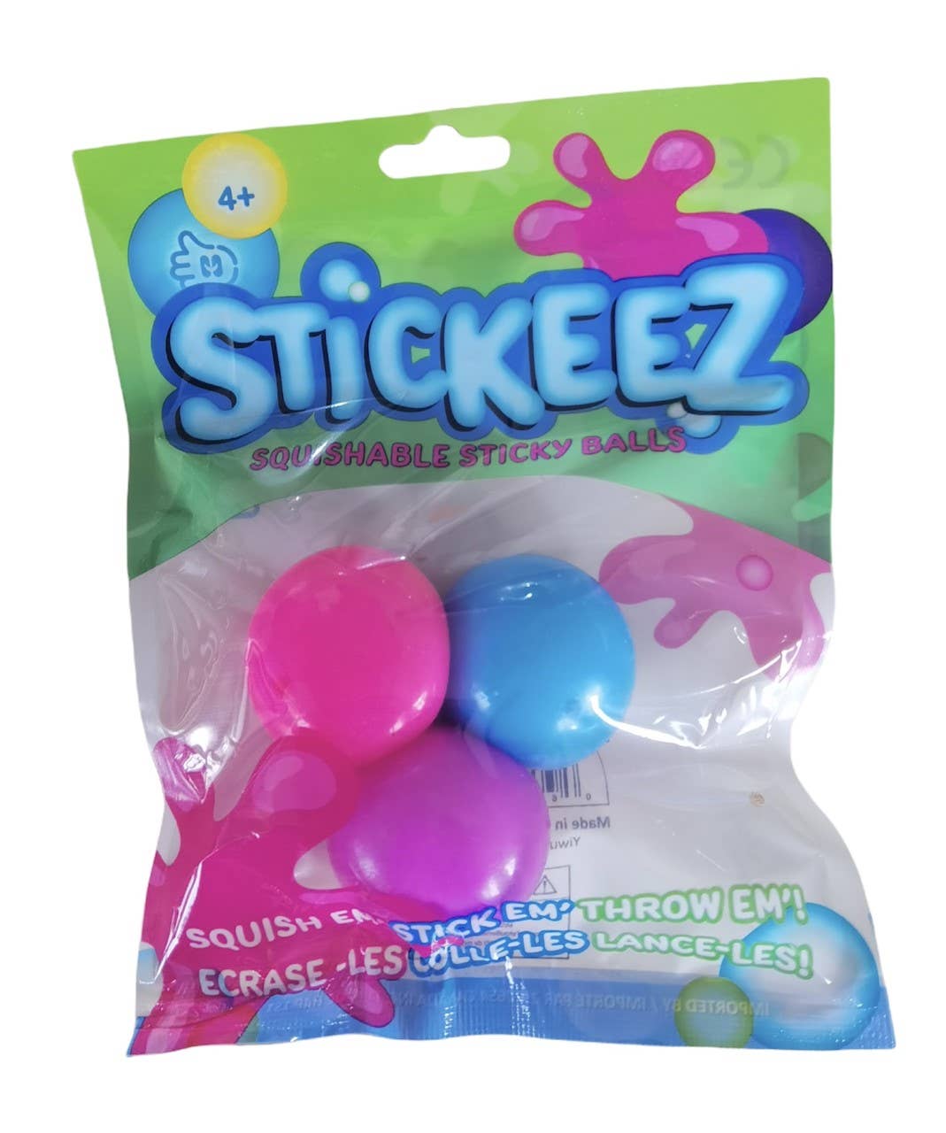 Stickeez Squish Balls - Neon