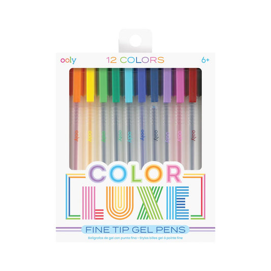 Bolígrafos de gel de lujo de color