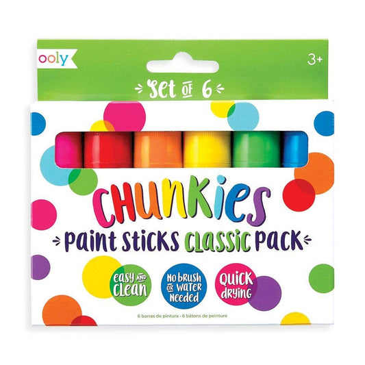 Chunkies Paint Sticks - Classic (set of 6)