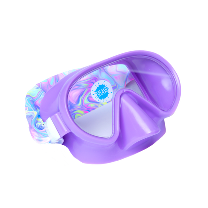 MASK- Pastel Swirl Swim Mask
