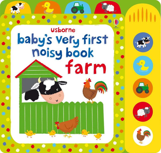 El primer libro ruidoso del bebé: La granja