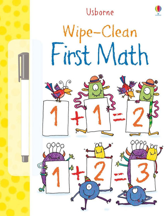Wipe Clean: First Math