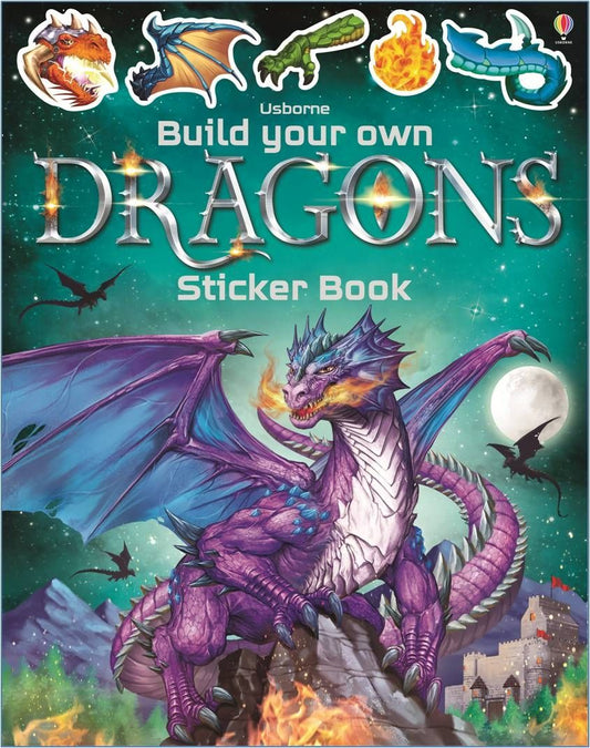 Build Your Own Sticker Book: Dragons