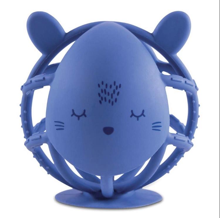 Silicone Teething Toy - Bunny (more colors available)