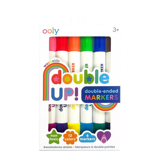 Double Up! Double Ended Markers - Set of 6/12 Colors