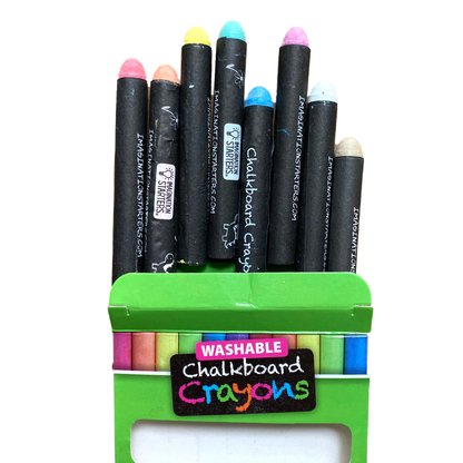 Crayons de tableau lavables