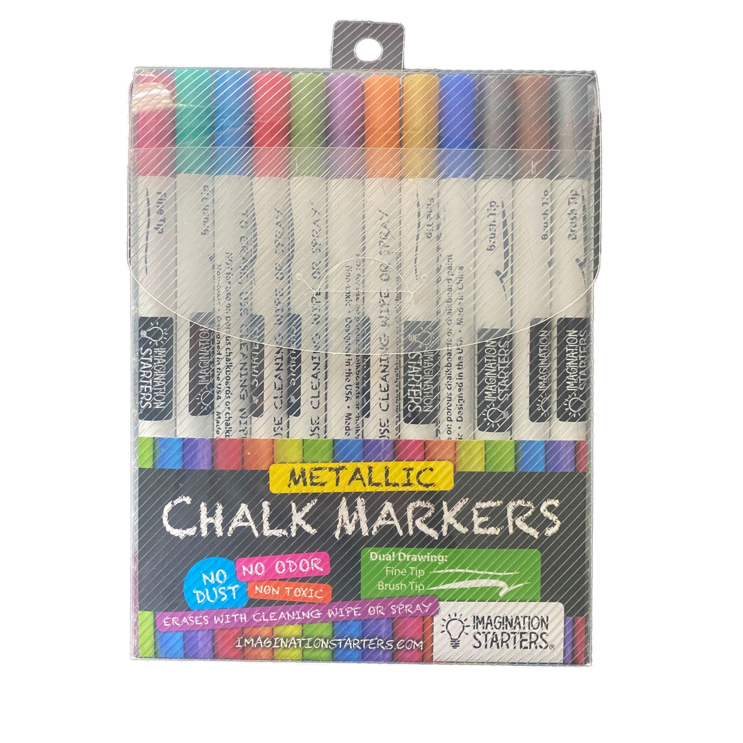 Dual Tip Metallic Chalk Markers