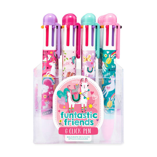 6 Click Color Pen- Funtastic Friends