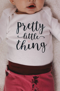 Pretty Little Thing Infant Bodysuit  Short Sleeve