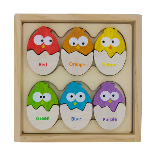 Color 'N Eggs - Puzzle assorti bilingue