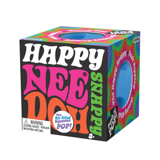 NeeDoh Happy Snappy, Air Filled Fidget Ball