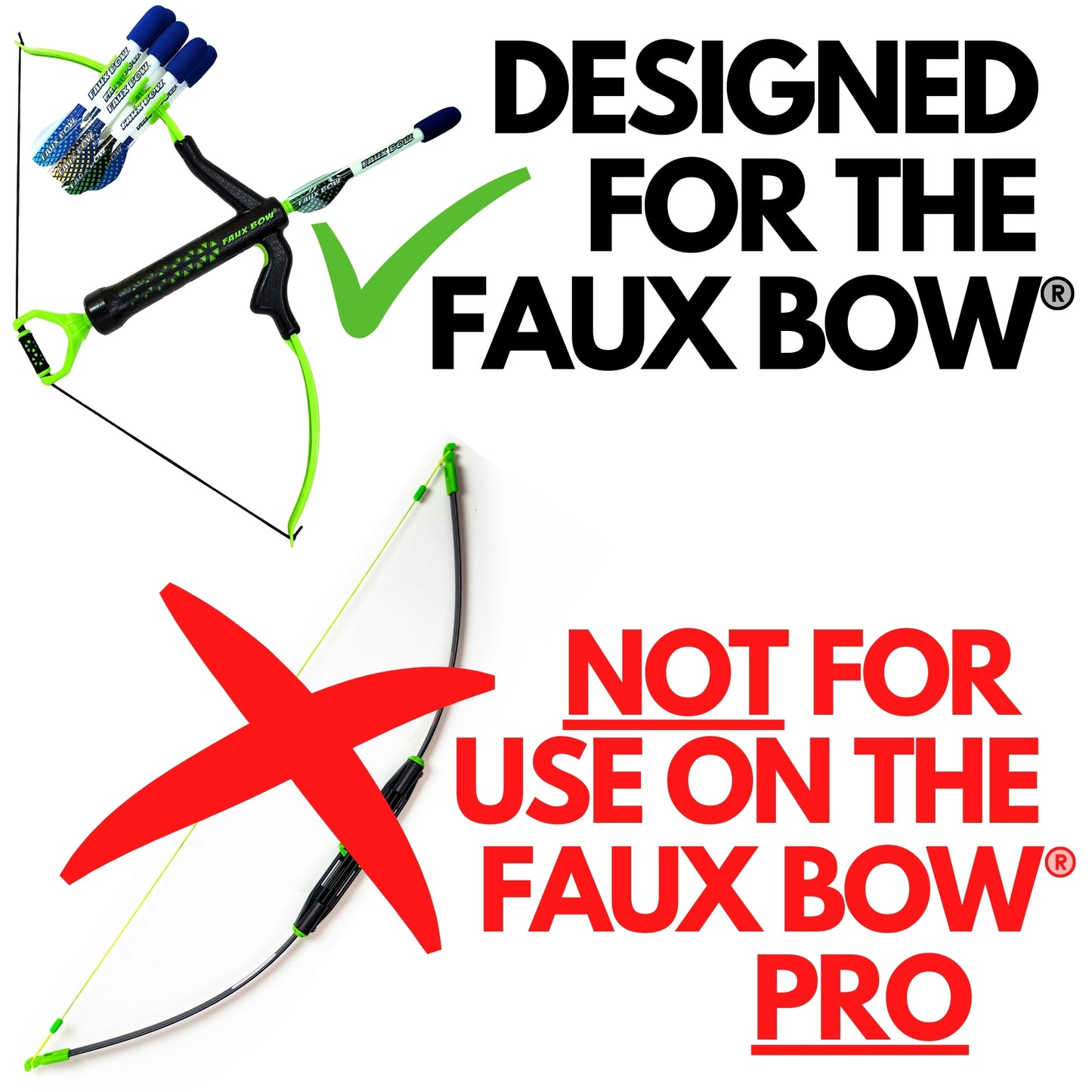 Faux Bow Arrows 6-Pack
