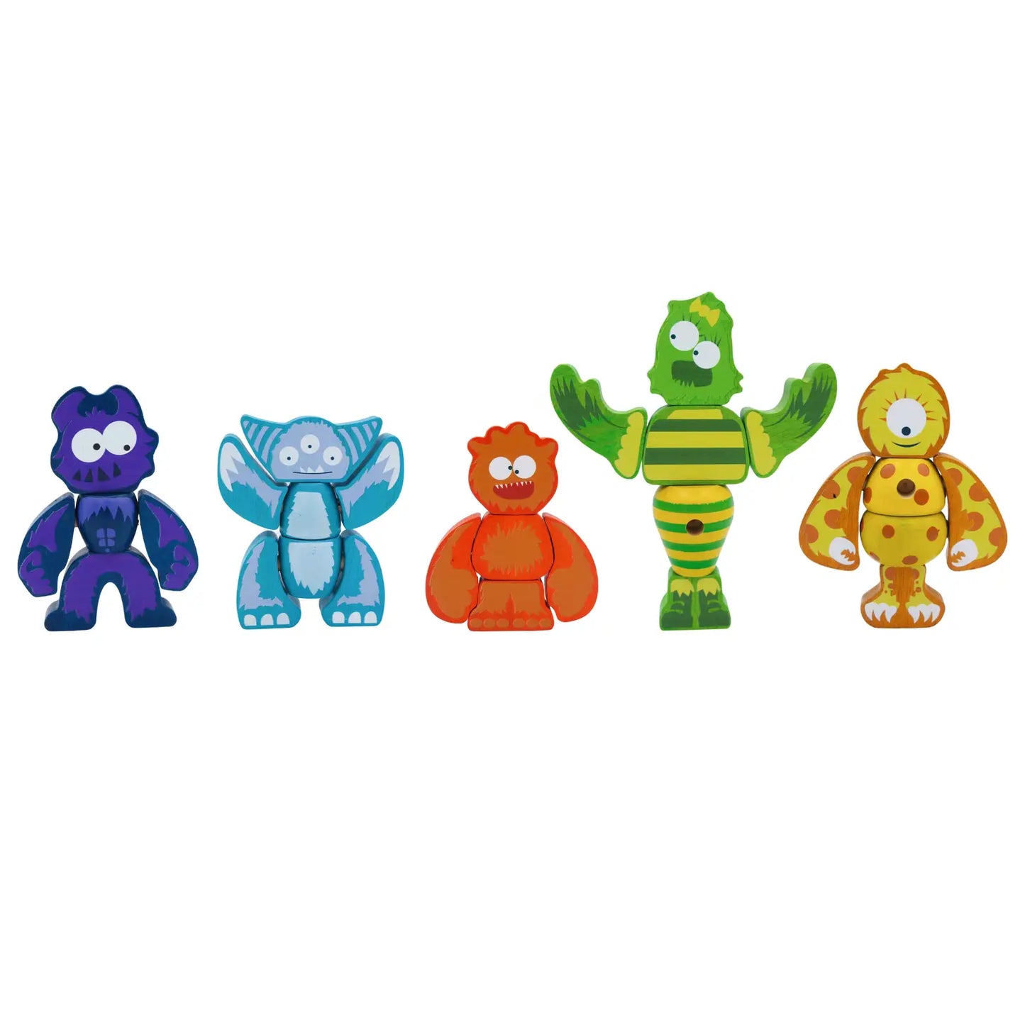 Tinker Totter Monsters Construction & Character Play Set - NEW Design