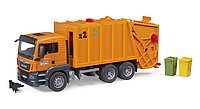Camion poubelle à chargement arrière MAN TGS (Orange)
