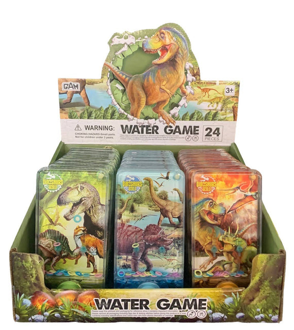Dinosaur Water Games - 3 Assorted
