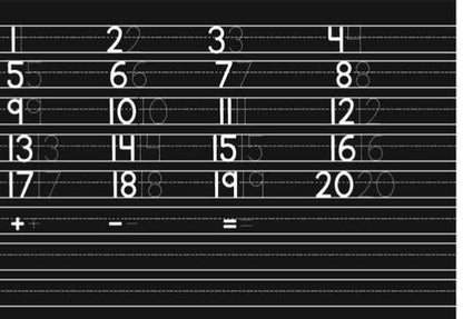 Chalkboard Placemats (more themes) - Leah Jean Boutique