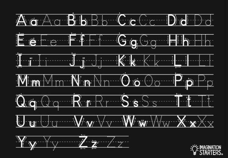 Chalkboard Placemats (more themes) - Leah Jean Boutique