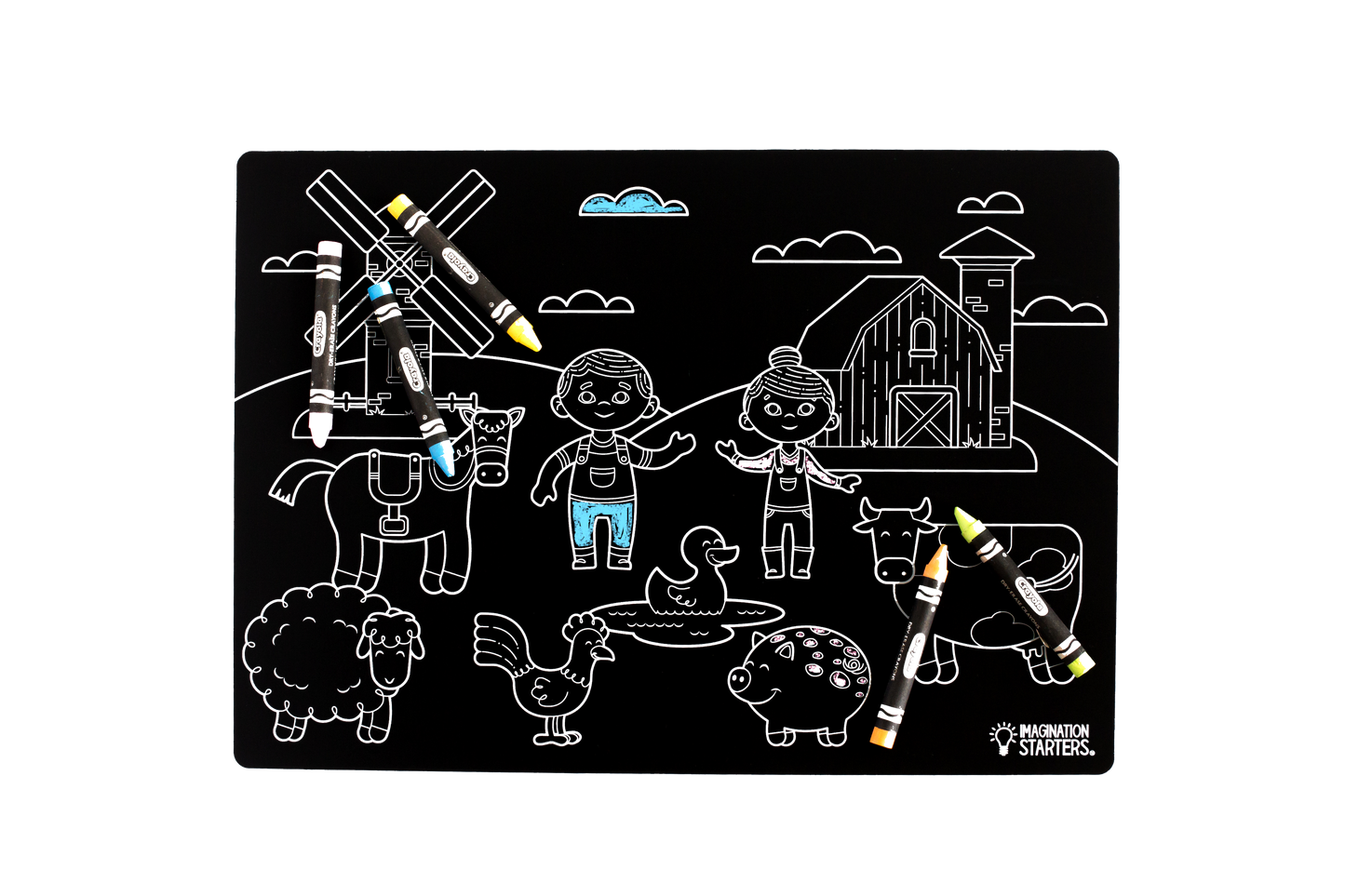 Chalkboard Placemats (more themes) - Leah Jean Boutique