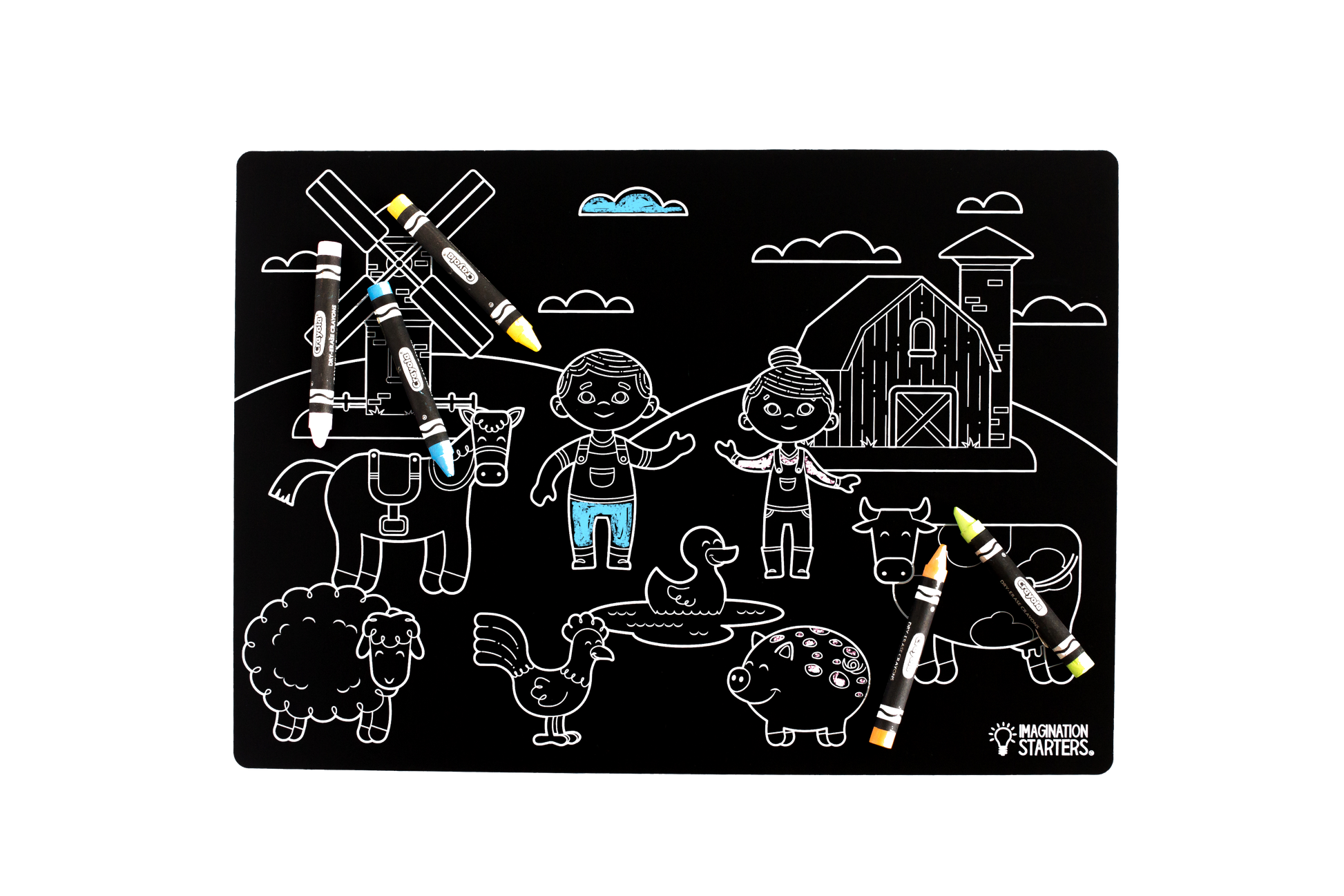 Chalkboard Placemats (more themes) - Leah Jean Boutique