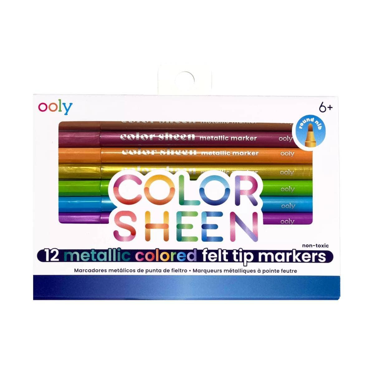 Color Sheen Metallic Markers - Set of 12 - Leah Jean Boutique