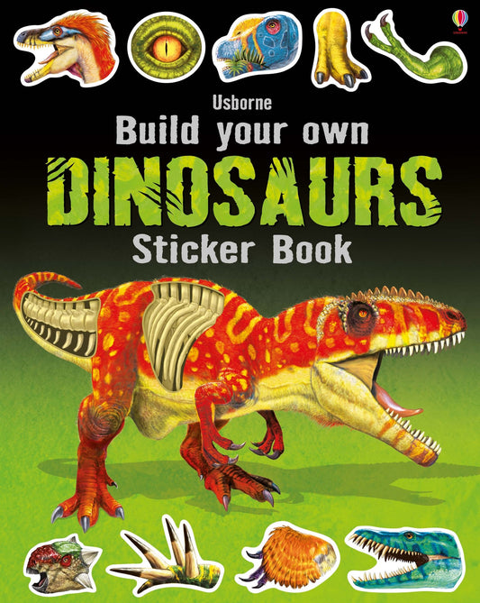 Crea tu propio libro de pegatinas: dinosaurios